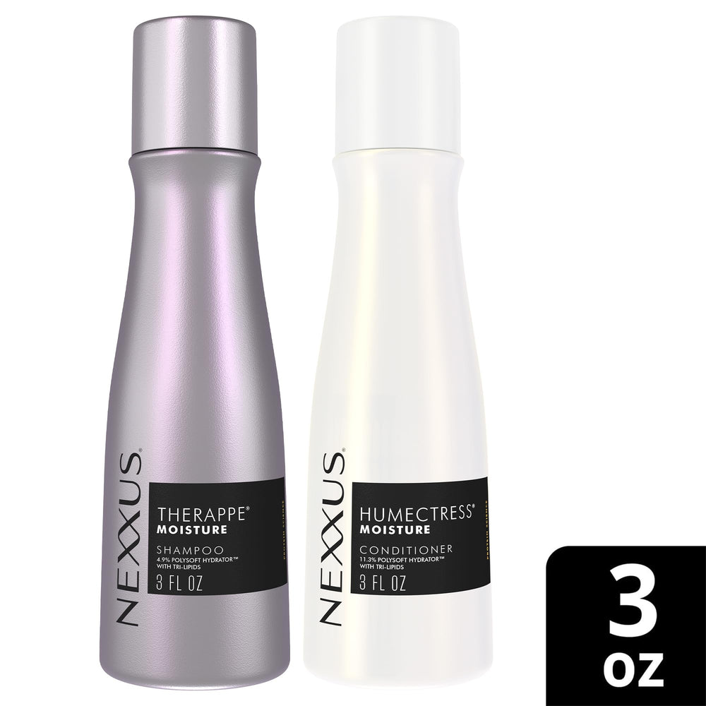 Nexxus Therappe shampoo foam texture showing gentle cleansing