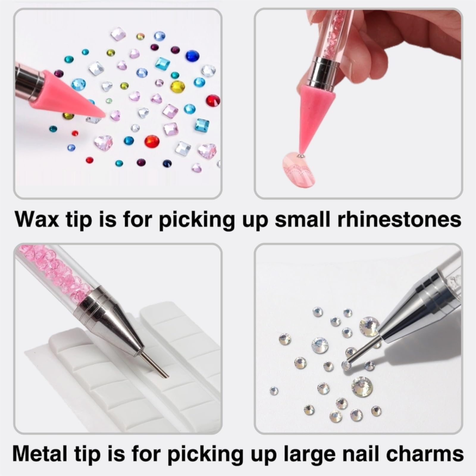 NFRBTD metal tip detail highlighting precision placement and durability benefit