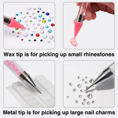 NFRBTD metal tip detail showing stainless steel point for pressing larger gems accurately