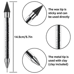 NFRBTD close-up of pen wax tip demonstrating precise small-stone pickup