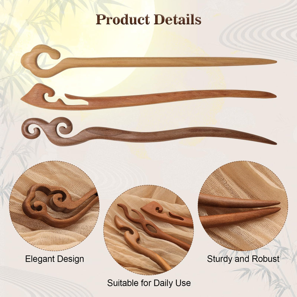 Ngdhkd close-up of carved detail on a hair stick, highlighting craftsmanship and grip