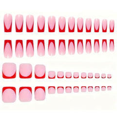 NHIXK nail underside with adhesive area visible for easy secure application