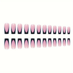 NHIXK press-on nail applied on finger demonstrating instant salon-style benefit