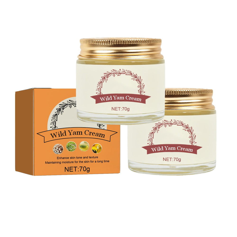 Niaoyun Wild Yam cream front packaging showing product and branding benefits
