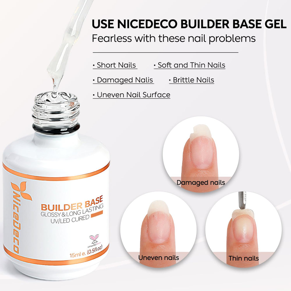 Nicedeco brush texture close-up highlighting smooth gel viscosity for easy sculpting