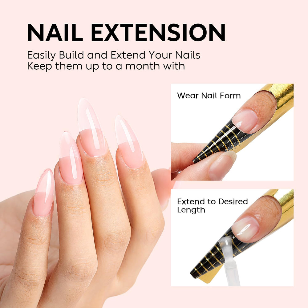 Nicedeco clear gel encapsulating rhinestones for long-lasting decoration