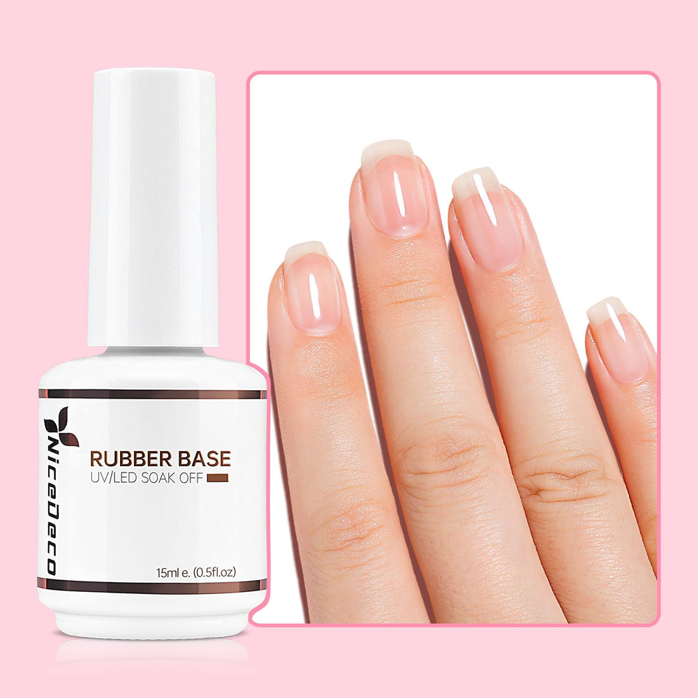 Nicedeco cured nails closeup showing smooth shine and strengthened surface
