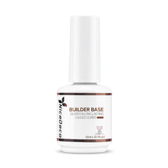 Nicedeco front bottle showing clear 15ml builder gel and branding for fast identification