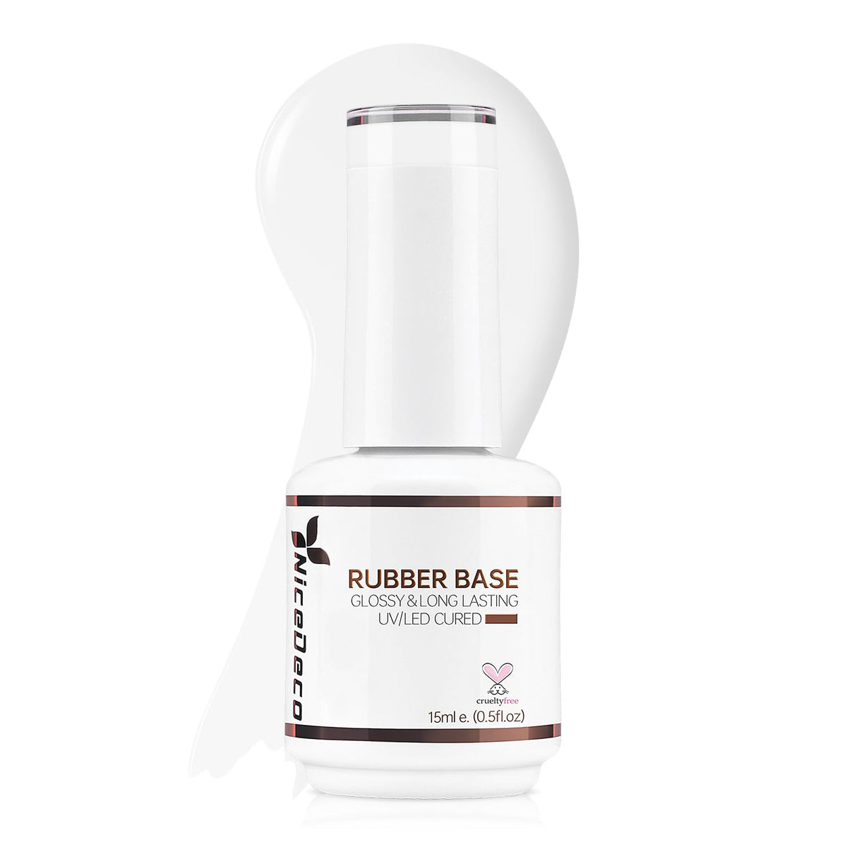 Nicedeco front packaging showing 15ML bottle and clear label benefit