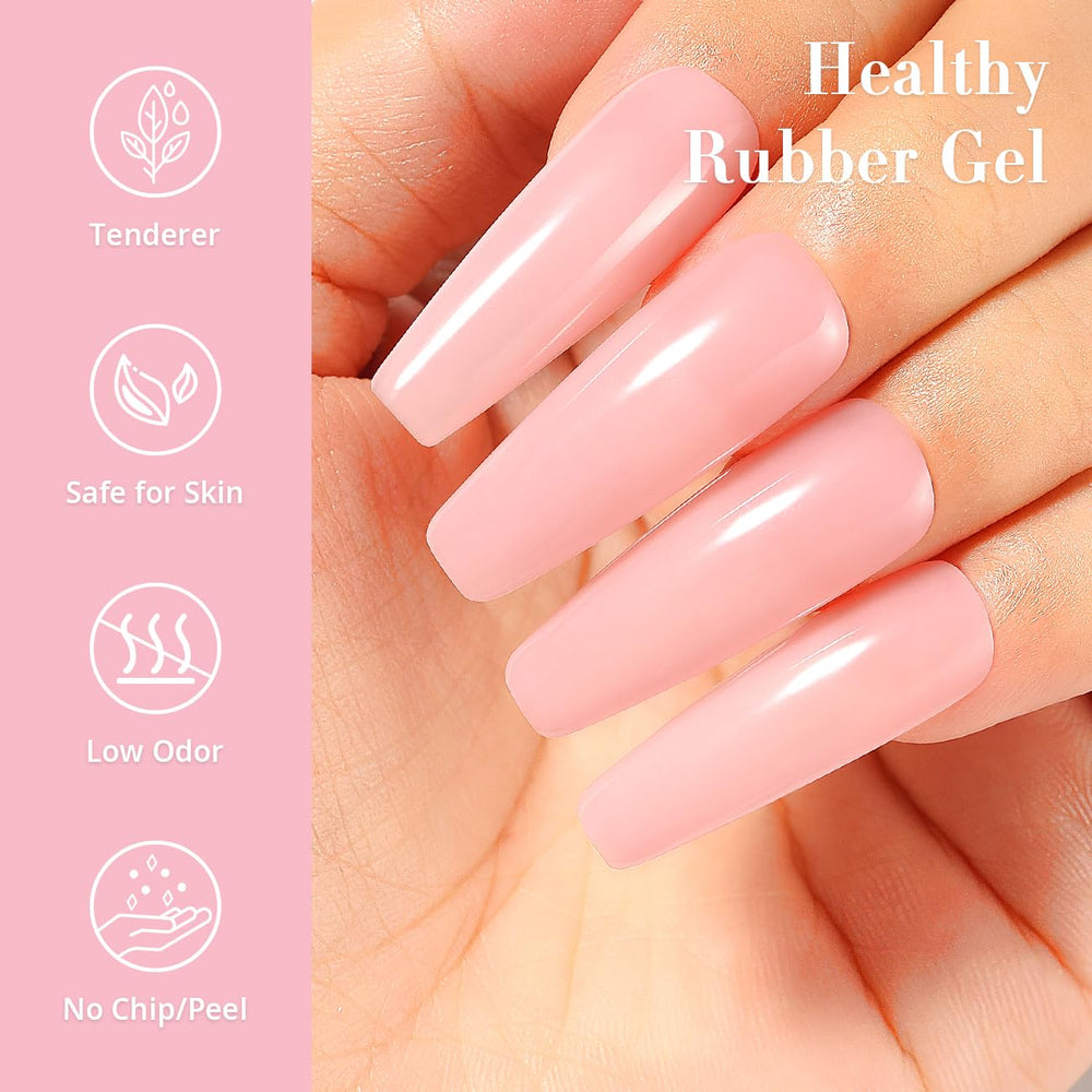 nicedeco rubber gel texture closeup showing thick self‑leveling benefit