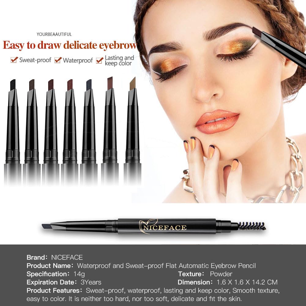 NICEFACE close-up of precision tip demonstrating fine hairlike strokes