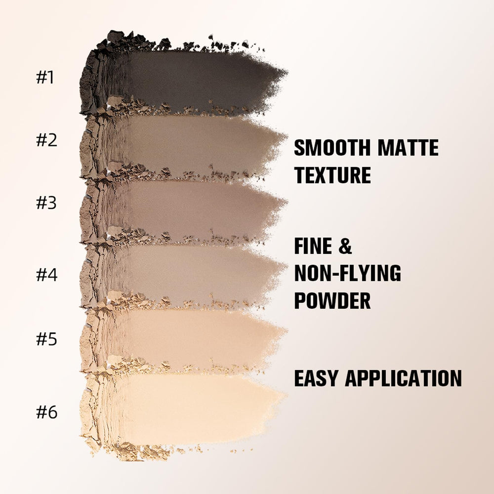 NICEFACE product applied on eyelid showing smooth crease-resistant finish