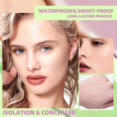 NICEFACE under-eye brightening demo highlighting reduced shadow appearance