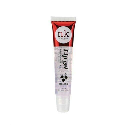 NICKA K NEW YORK lip gel held in hand to show compact size and travel-friendly benefit