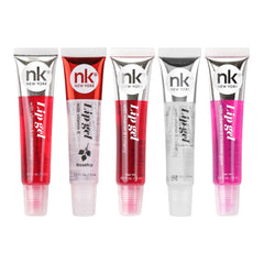 NICKA K New York variety pack front view showing five hydrating gel shades and easy application