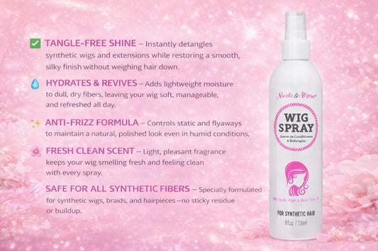 Nicole & Alyssa spray nozzle close-up demonstrating fine mist