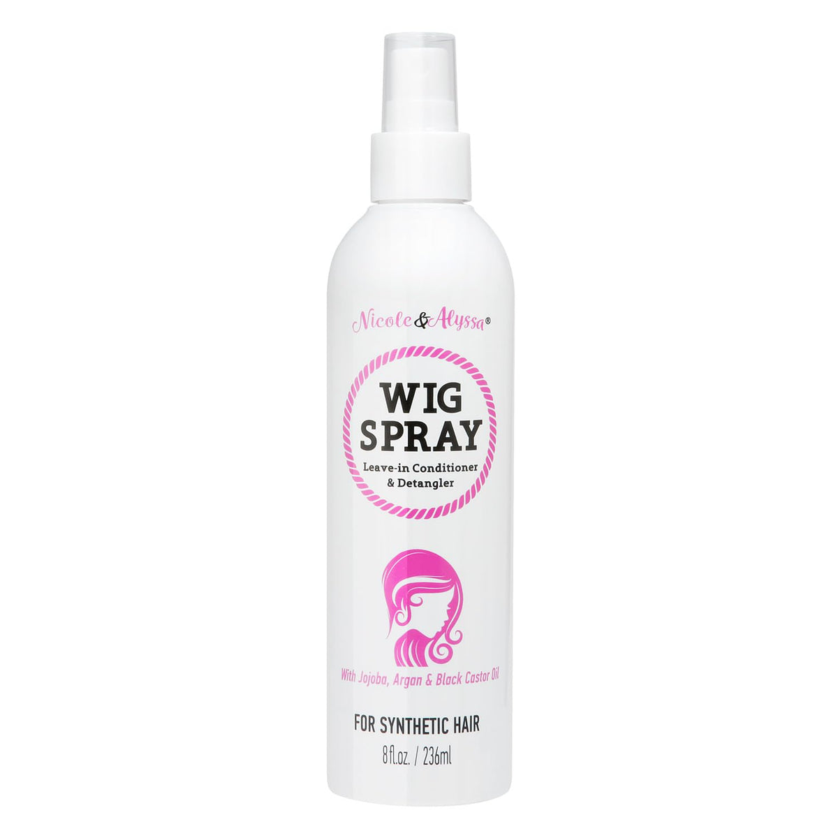Nicole & Alyssa bottle front showing label and benefits