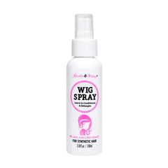 Nicole & Alyssa spray bottle front view showing compact travel packaging and easy use