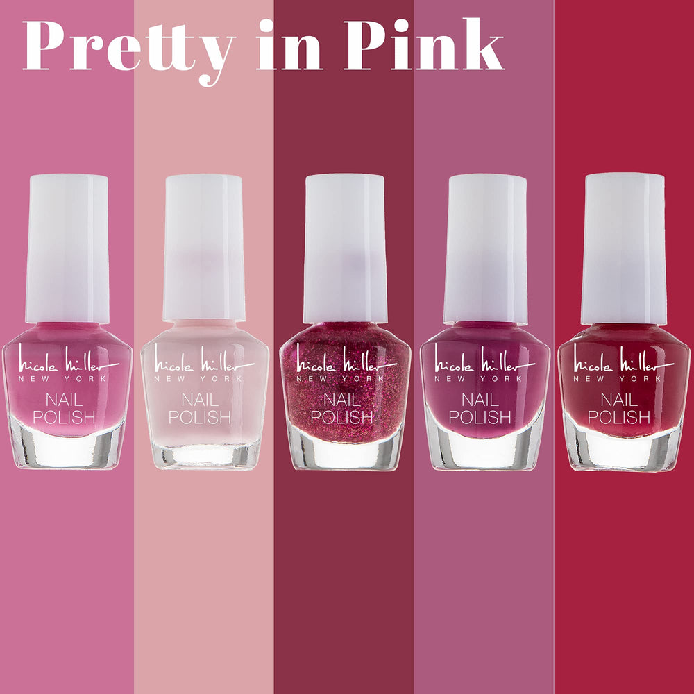 Nicole Miller glitter shade close-up highlighting sparkle for accent nails