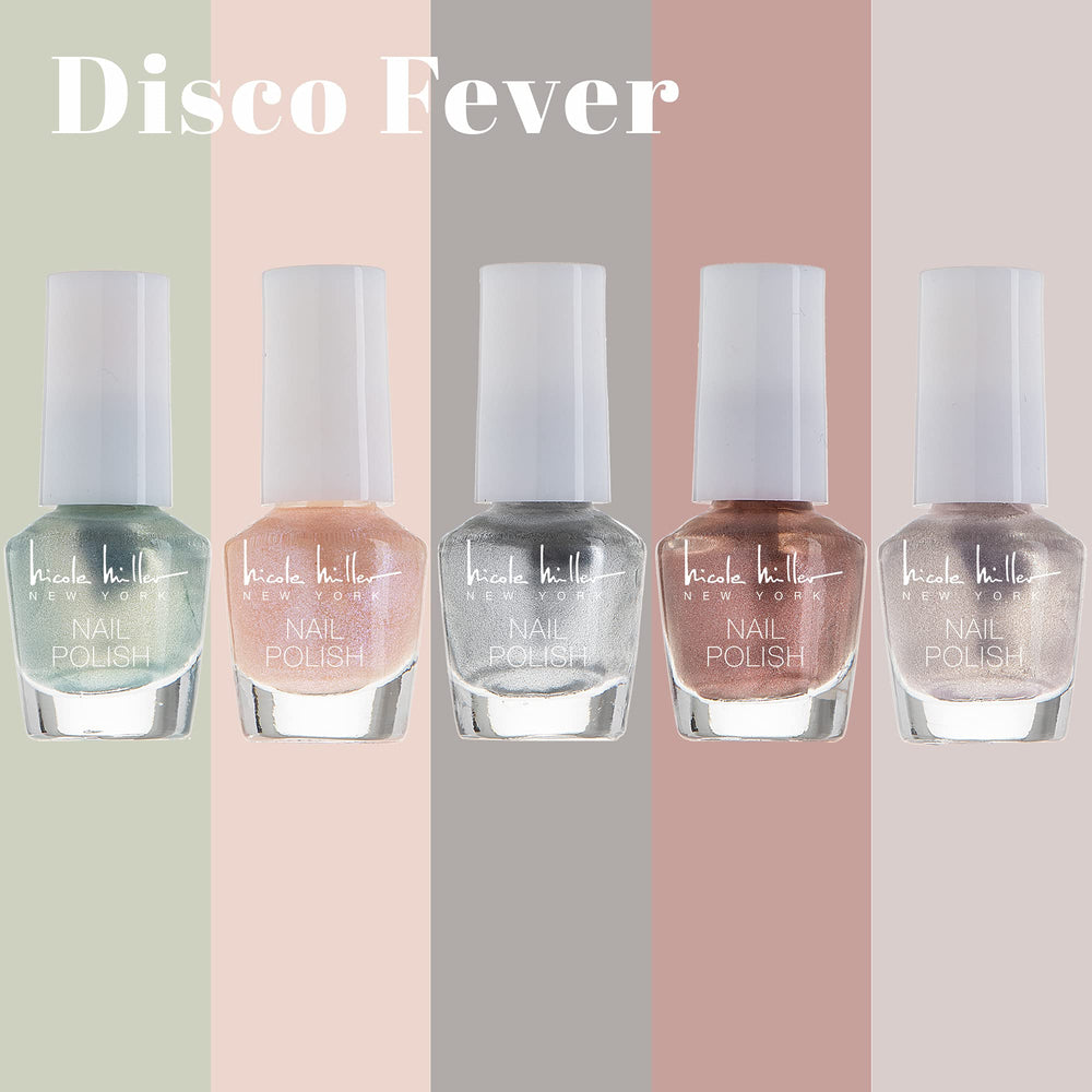 Nicole Miller hand applying polish demonstrating easy brush control and finish