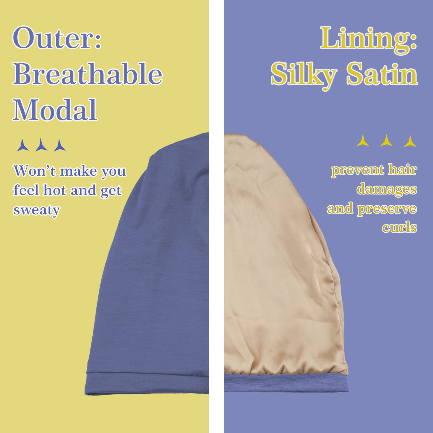NICPOO interior lining and flat elastic band for comfortable hold