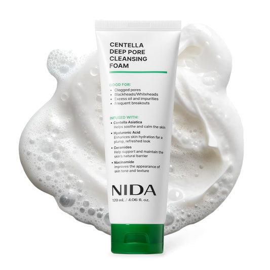 NIDA front packaging showing bottle and clear branding for confident purchase
