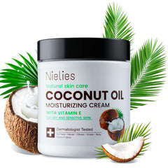 Nielies close-up texture of cream highlighting smooth absorbent formula benefit