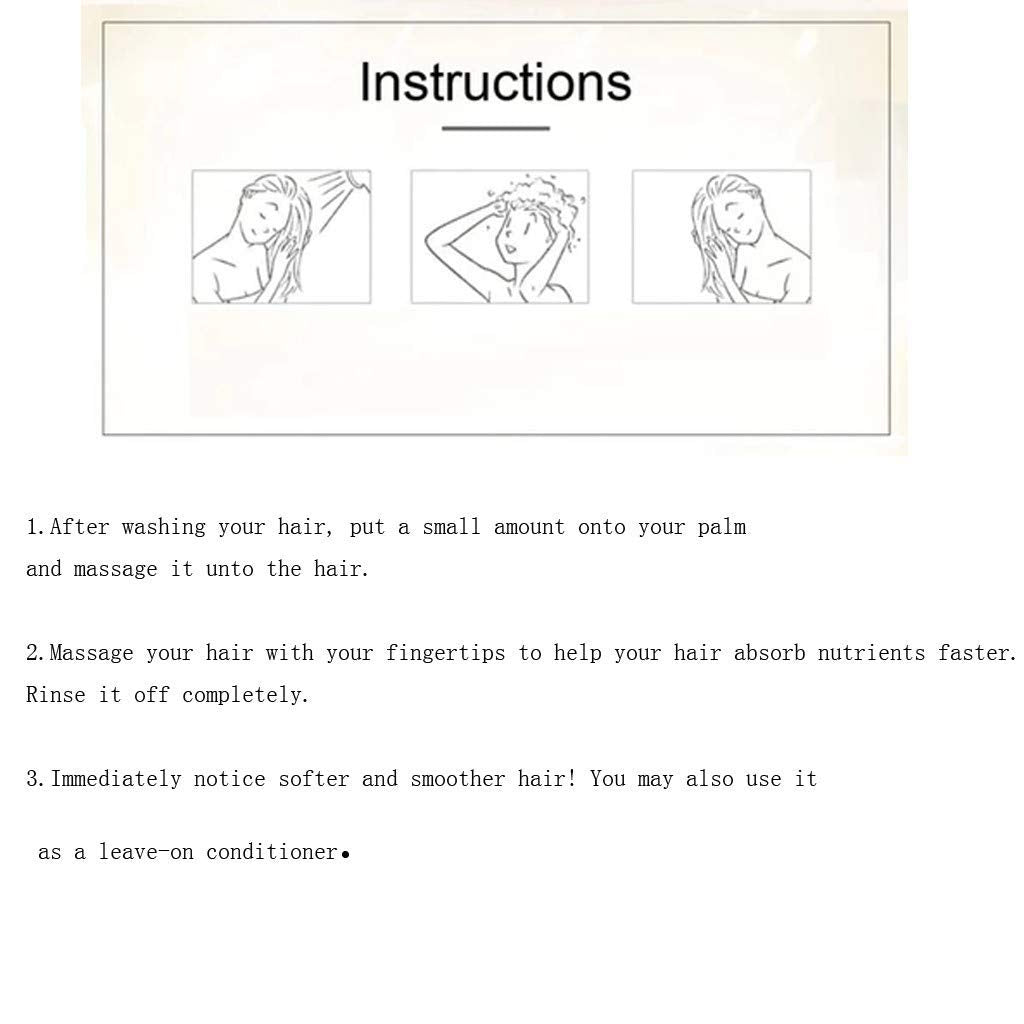 NIFEISHI applying treatment on wet hair for instant softness benefit