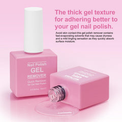 NIFEISHI before and after nails comparison, smooth clean nail result