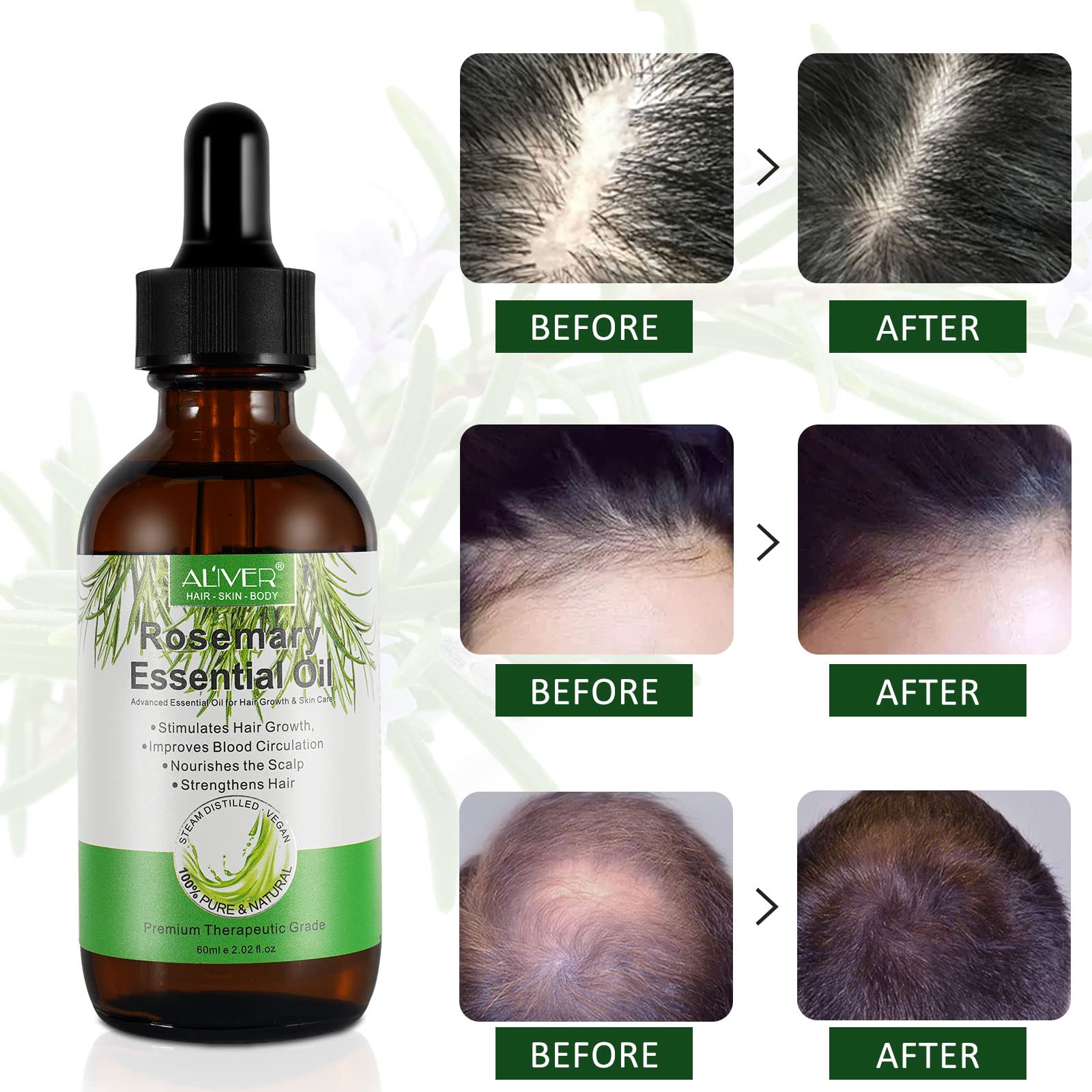 NIFEISHI oil poured to show smooth texture and non-greasy finish benefit