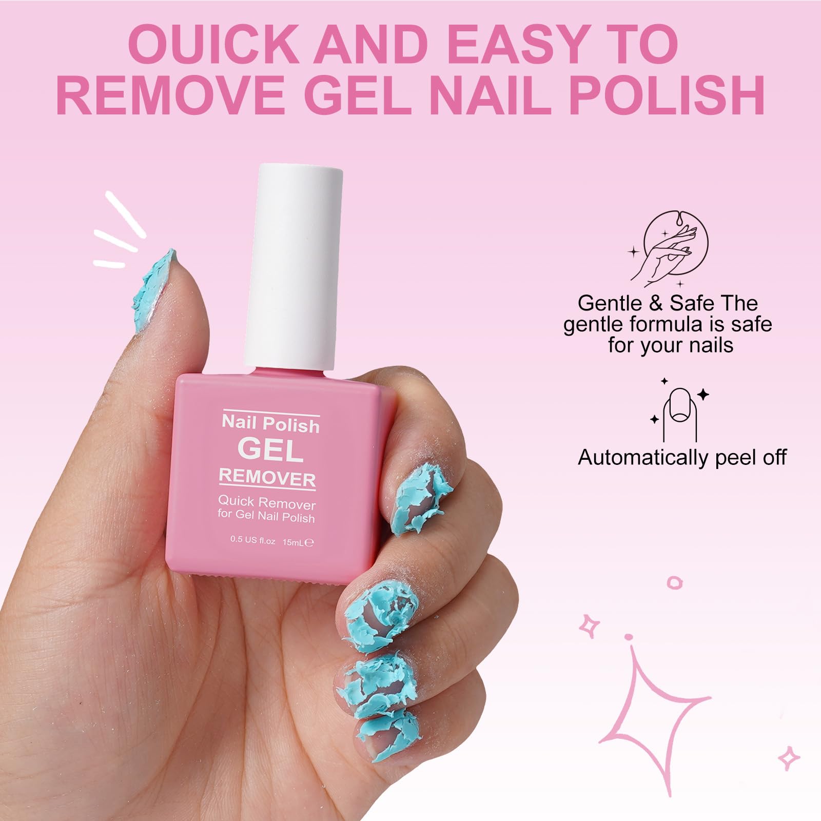 NIFEISHI bottles in travel bag on vanity, portable at-home nail care