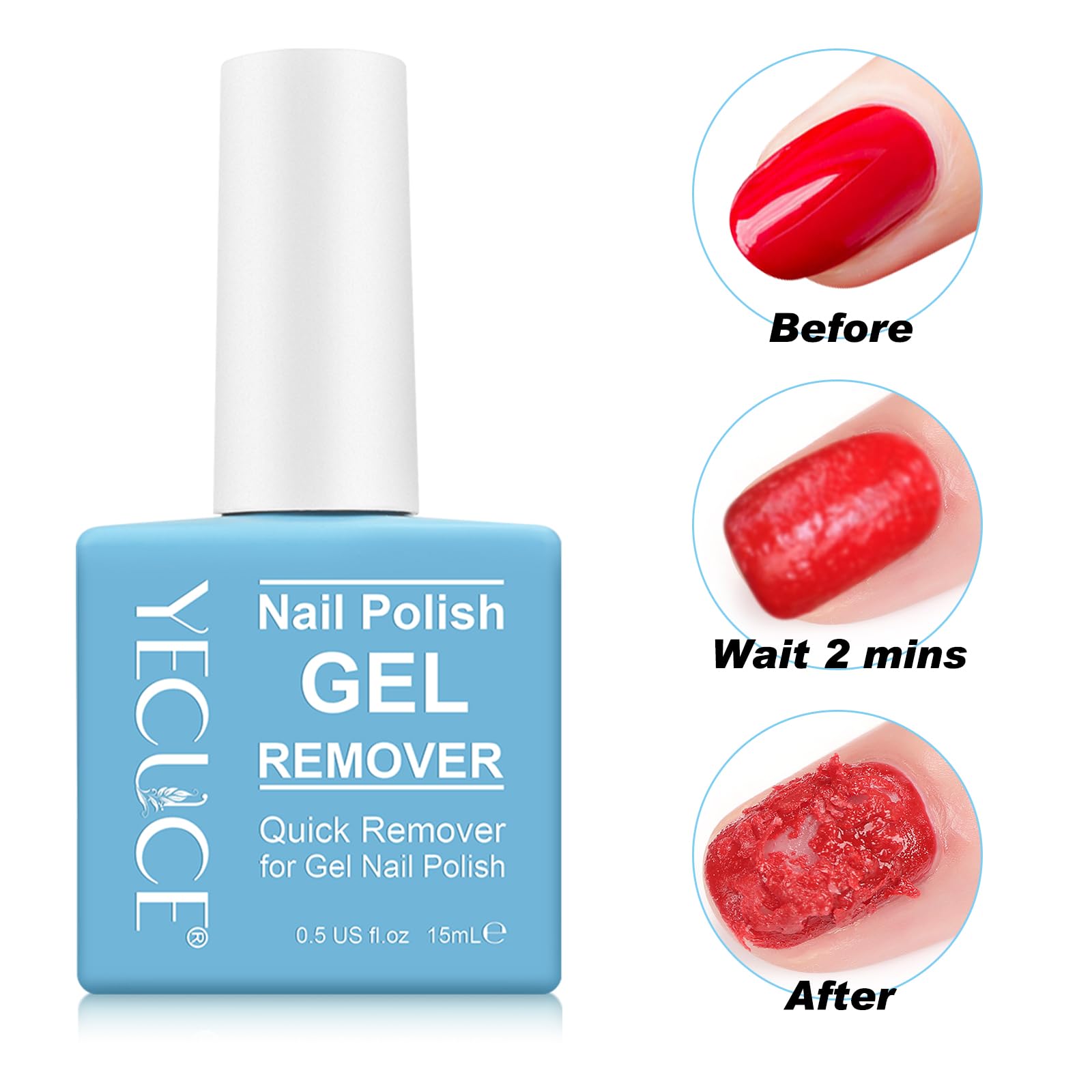 NIFEISHI two bottles beside a travel pouch for portable nail care