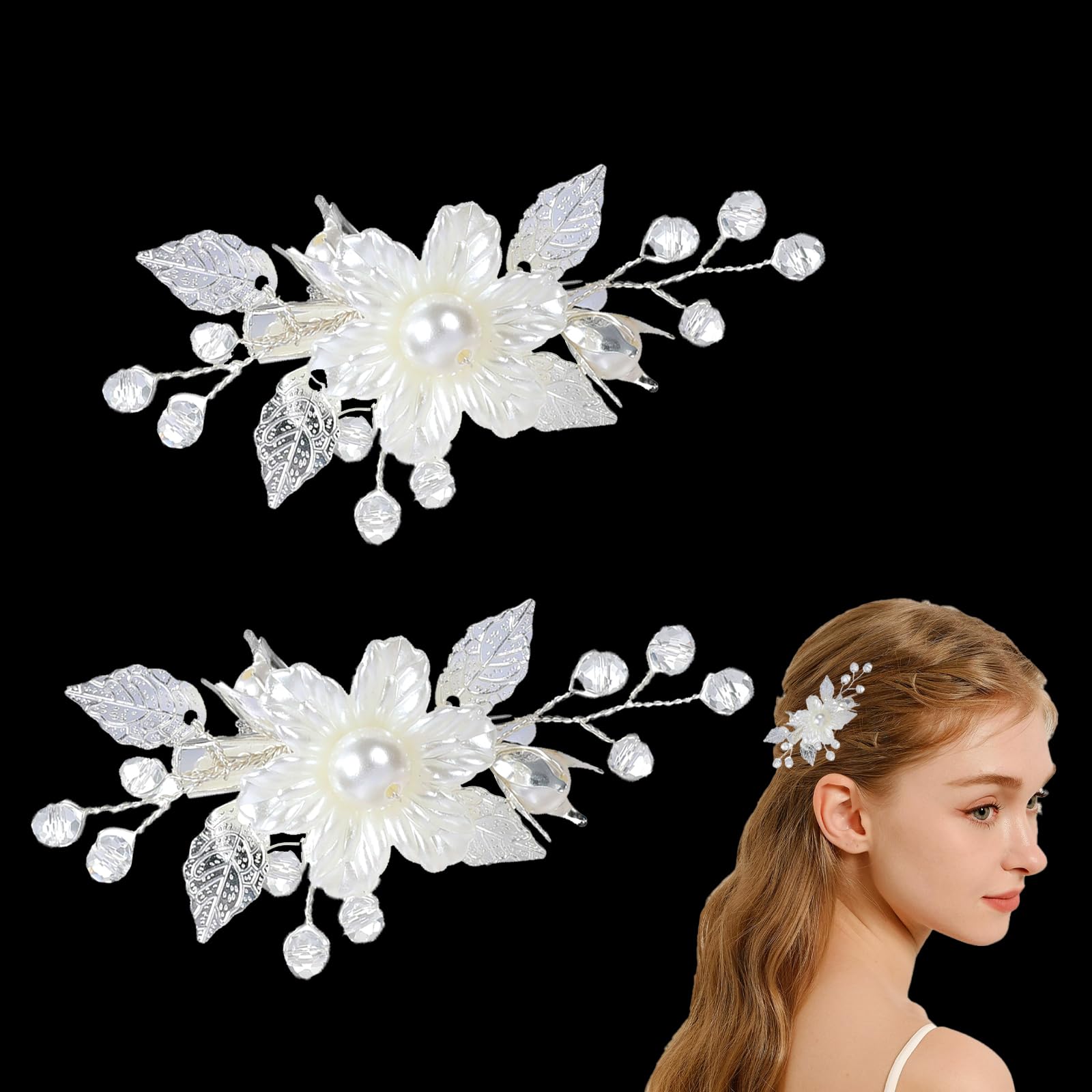 NIIIYTYB front view showing floral design and elegant bridal benefit