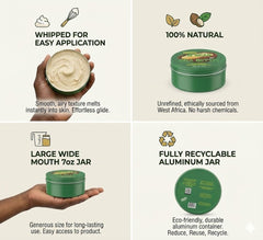 Nimba Foods open jar showing whipped texture for easy absorption