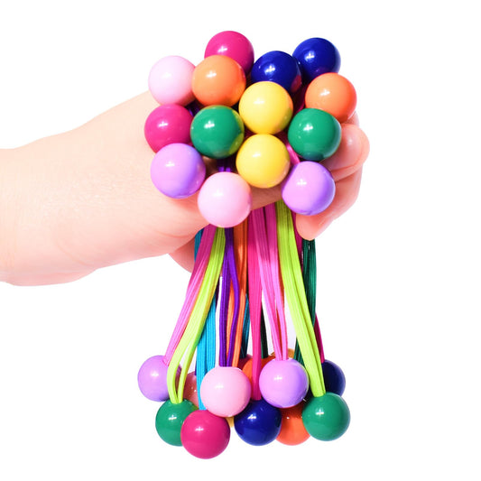 Ningrou front packaging showing full 14-piece colorful hair tie set, convenient gift-ready box
