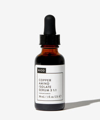 NIOD serum dropper releasing liquid, demonstrating lightweight texture and quick absorption