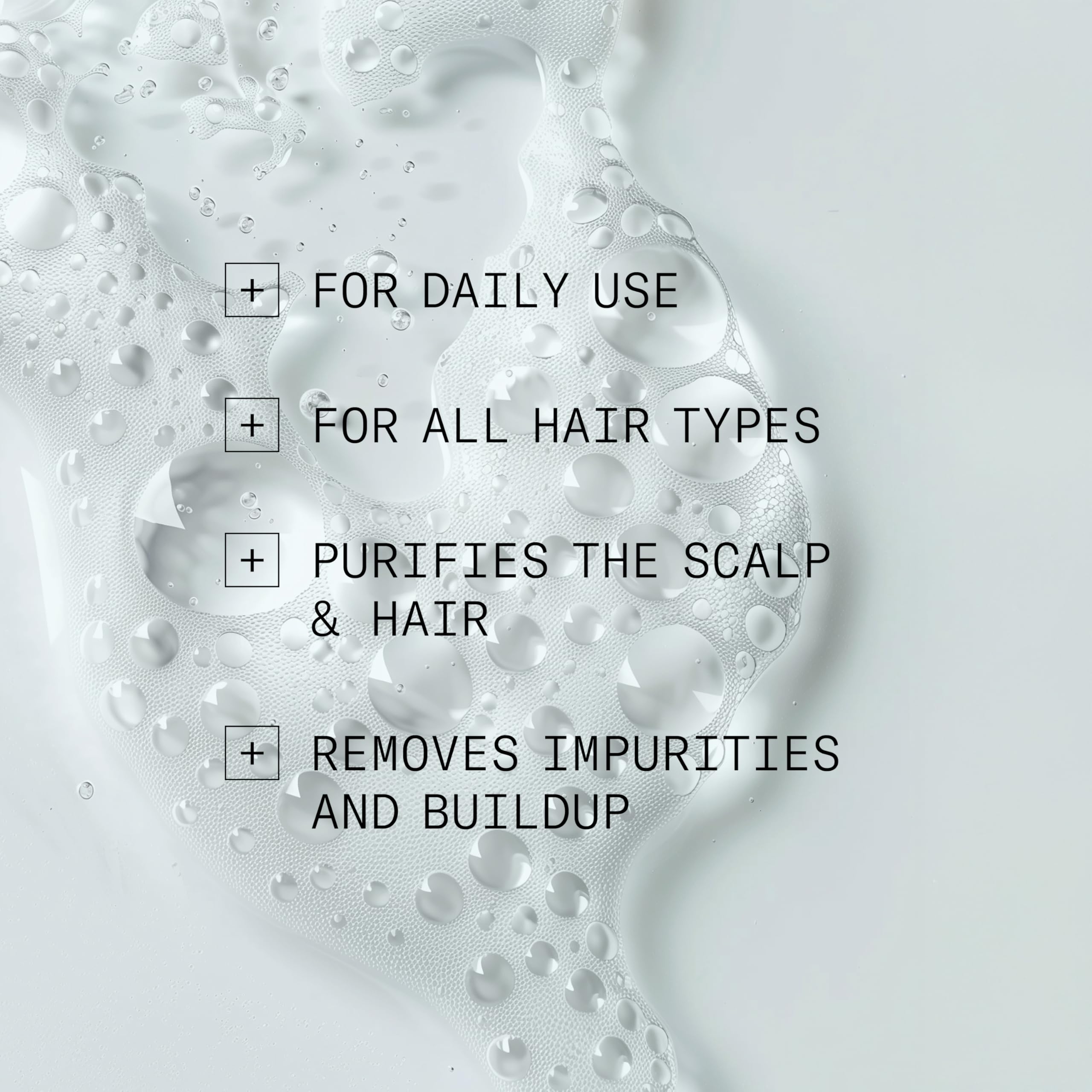 NIOXIN applying shampoo to scalp, illustrating targeted detox and refresh