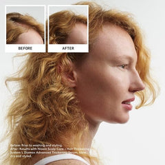 Nioxin conditioner pouring texture that hydrates without weighing hair down
