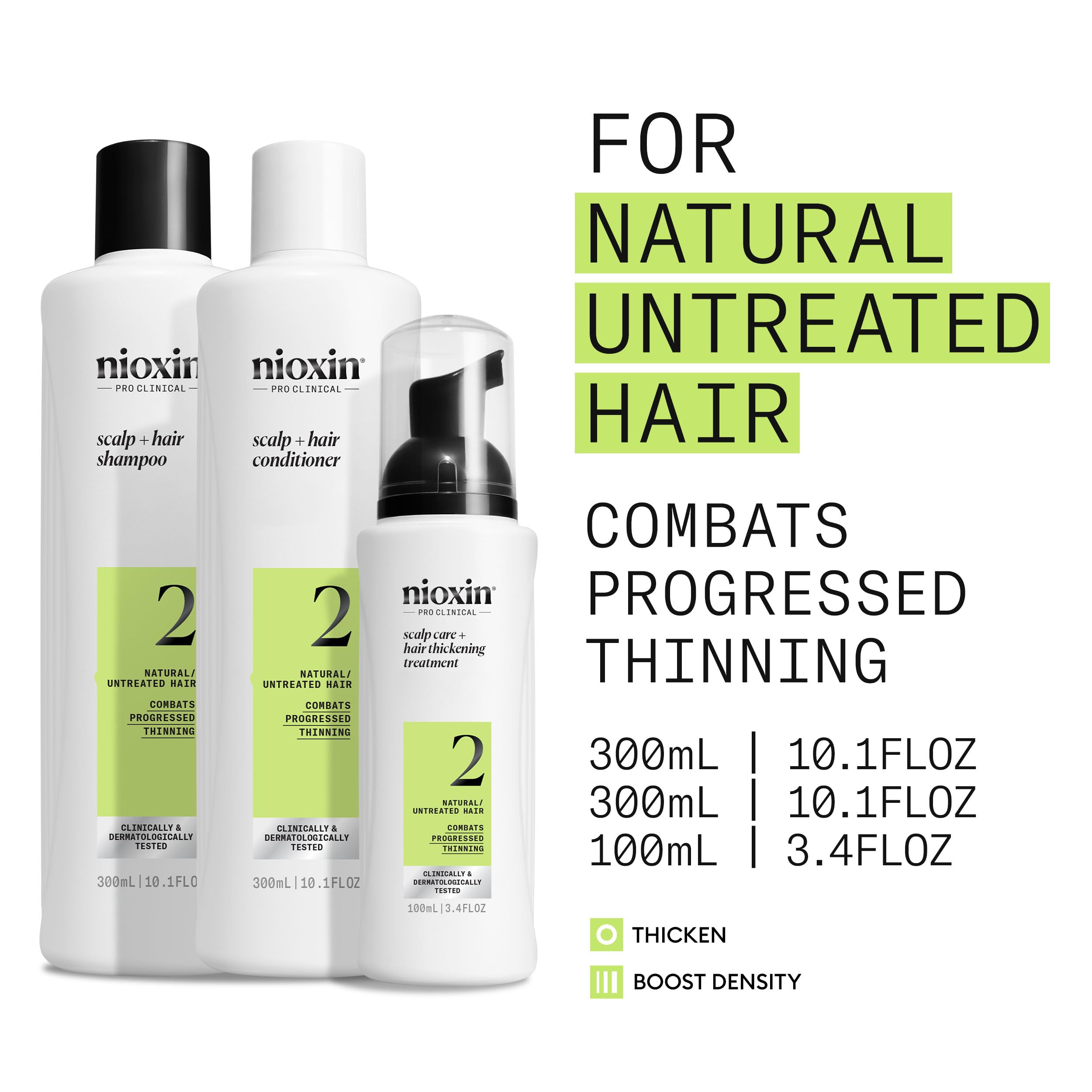 Nioxin conditioner texture on hand showing lightweight hydration