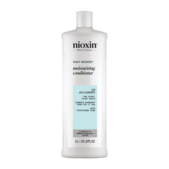 NIOXIN front bottle 33.8 fl oz showing product and benefit of long-lasting supply