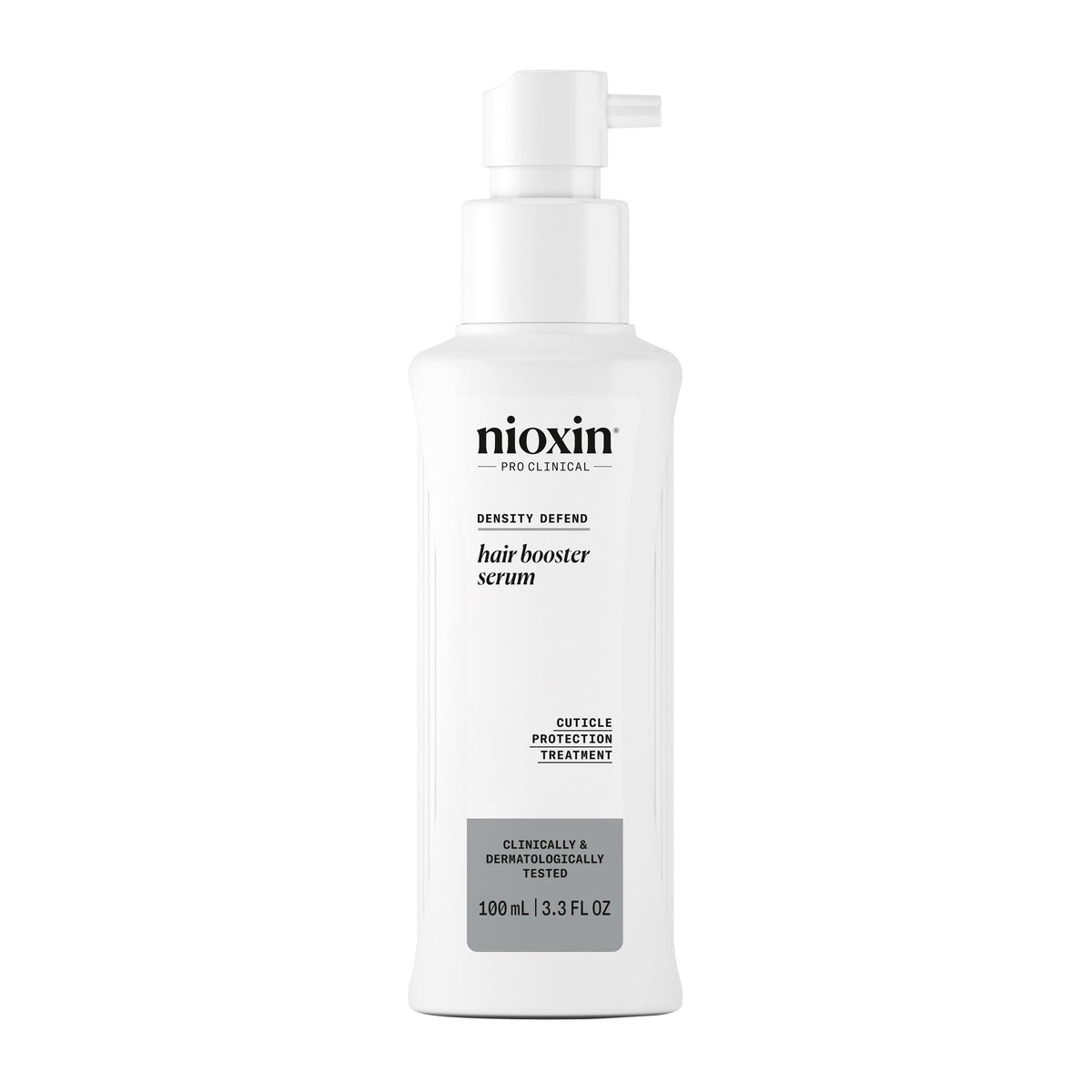 Nioxin front packaging showing bottle, brand and strength benefits