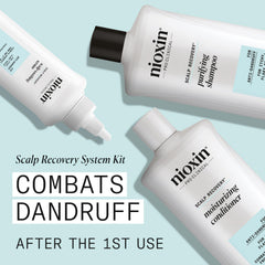 NIOXIN green tea extract ingredient shot highlighting soothing antioxidant benefit