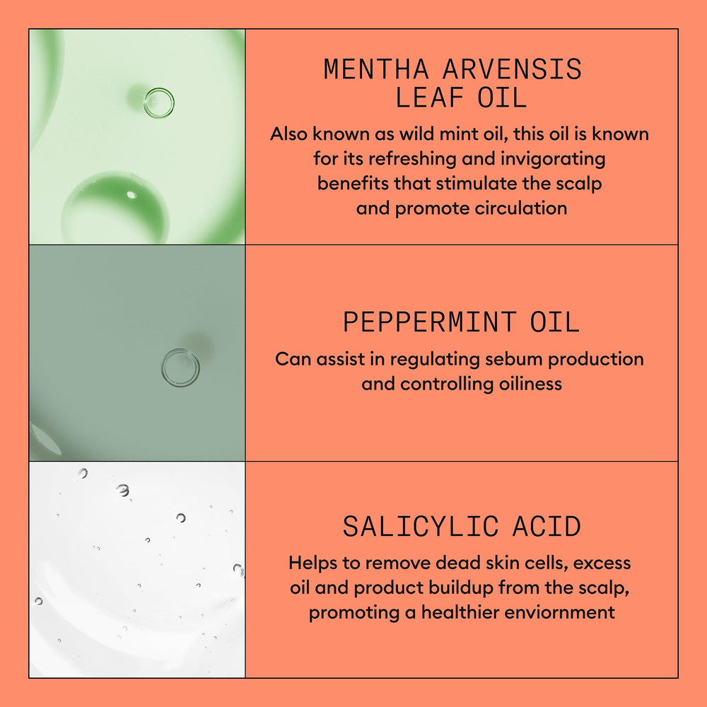 Closeup of Nioxin ingredients list and key actives illustrating informed use benefit