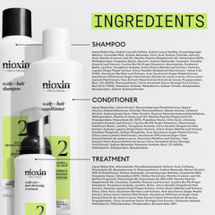Nioxin lifestyle bathroom shelf display suggesting daily routine integration benefit