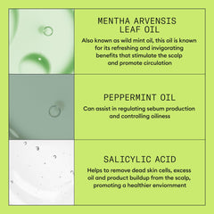 Nioxin scalp-focused application demonstrating targeted cleansing and care