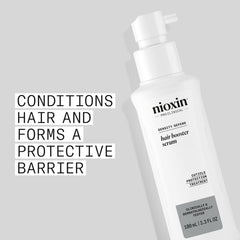 Nioxin serum dispensing from dropper to show targeted application benefit