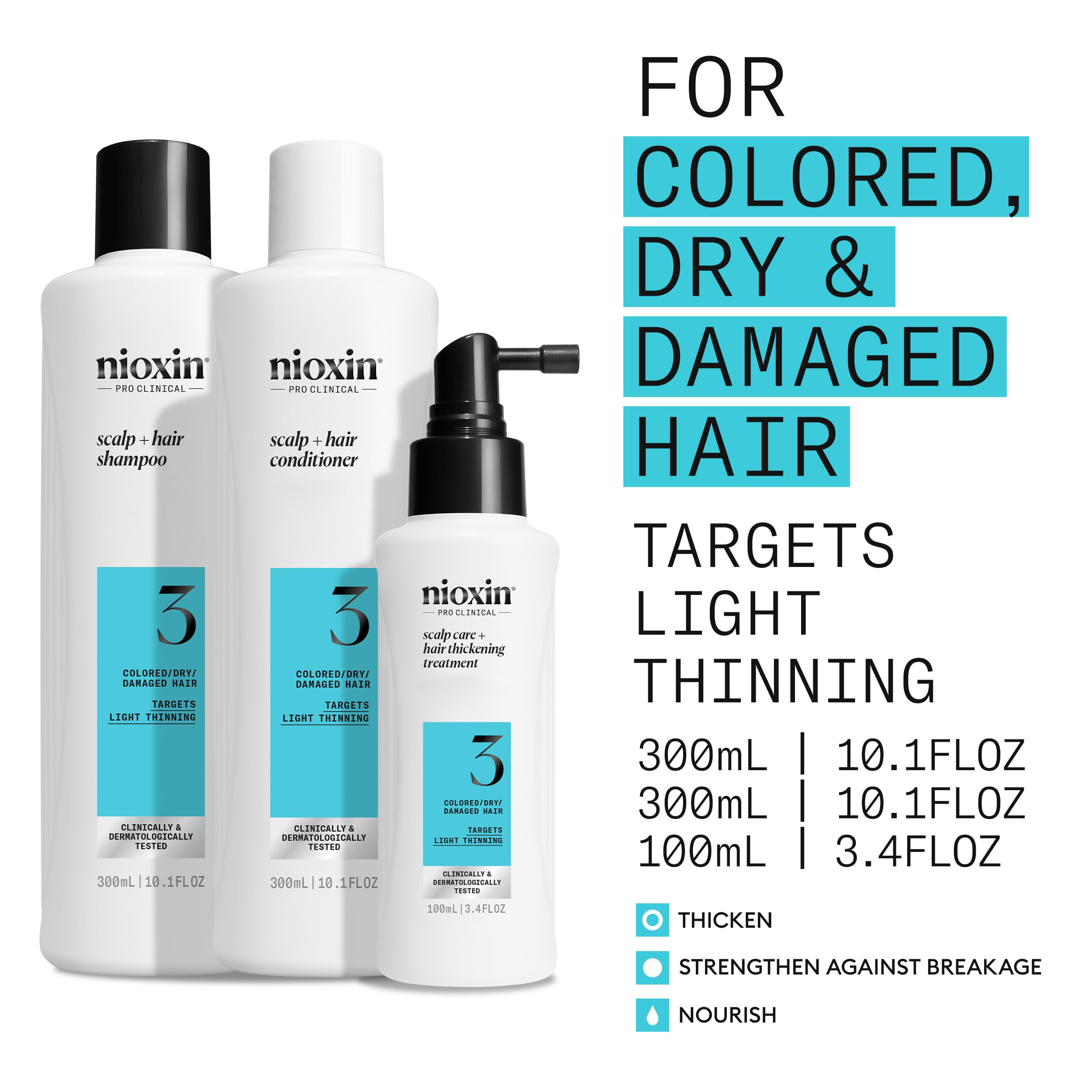 NIOXIN conditioner creamy texture promoting hydration and detangling
