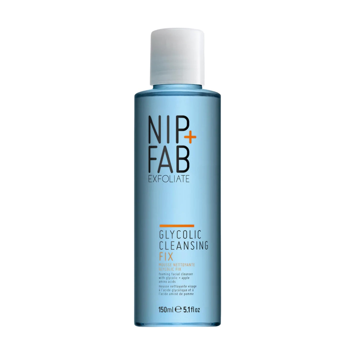 Nip+Fab product front packaging showing clean branding and size benefits