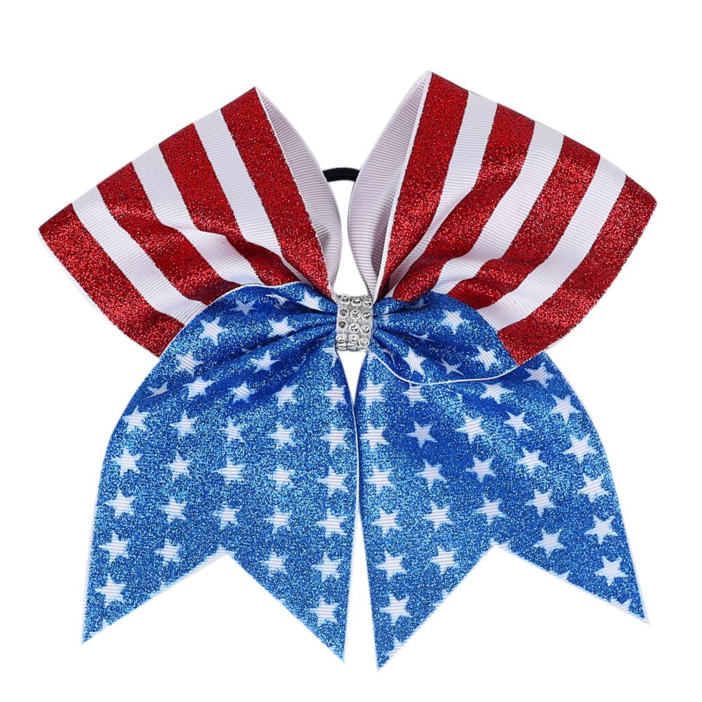 Nishine styled with a patriotic outfit for parade-ready charm