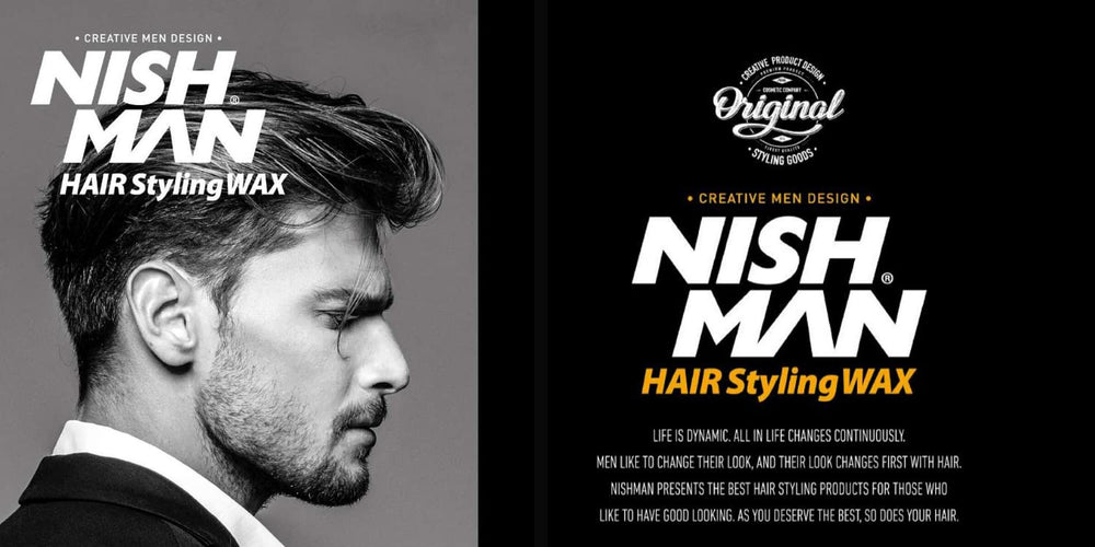 nishman styled hair after application showing textured volume and matte finish